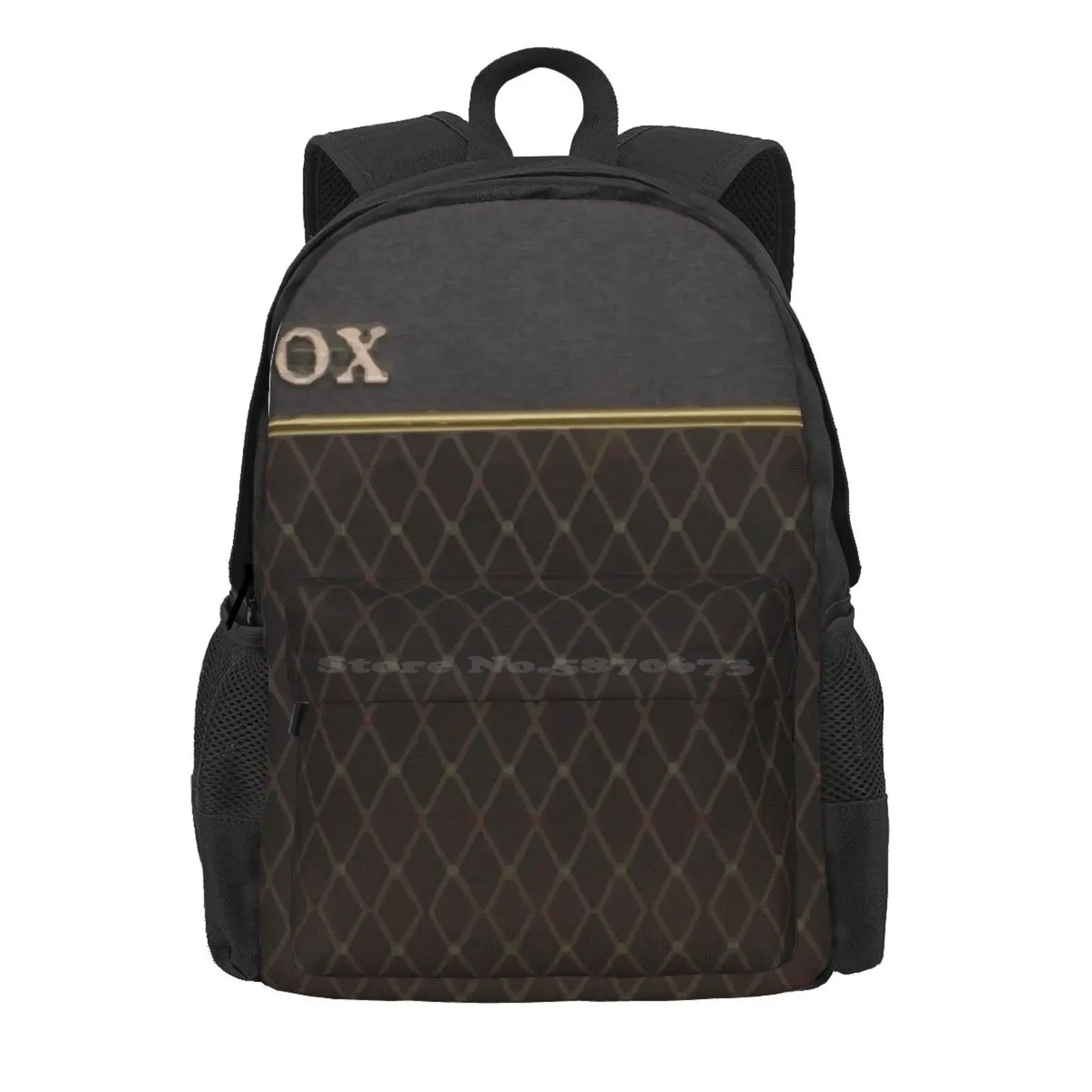 Vox Ac30 Amplifier Hot Sale Schoolbag Backpack Fashion Bags British Amplifier Guitar Music Iconic Qotsa Dave Grohl Slash Guns