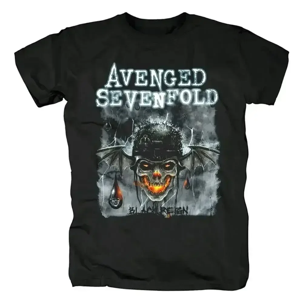 Metalcore Avenged Sevenfold Rock  Cotton Tees Streetwear Heavy Metal Fashion Casual Women Print T Shirt Women Summer Tops