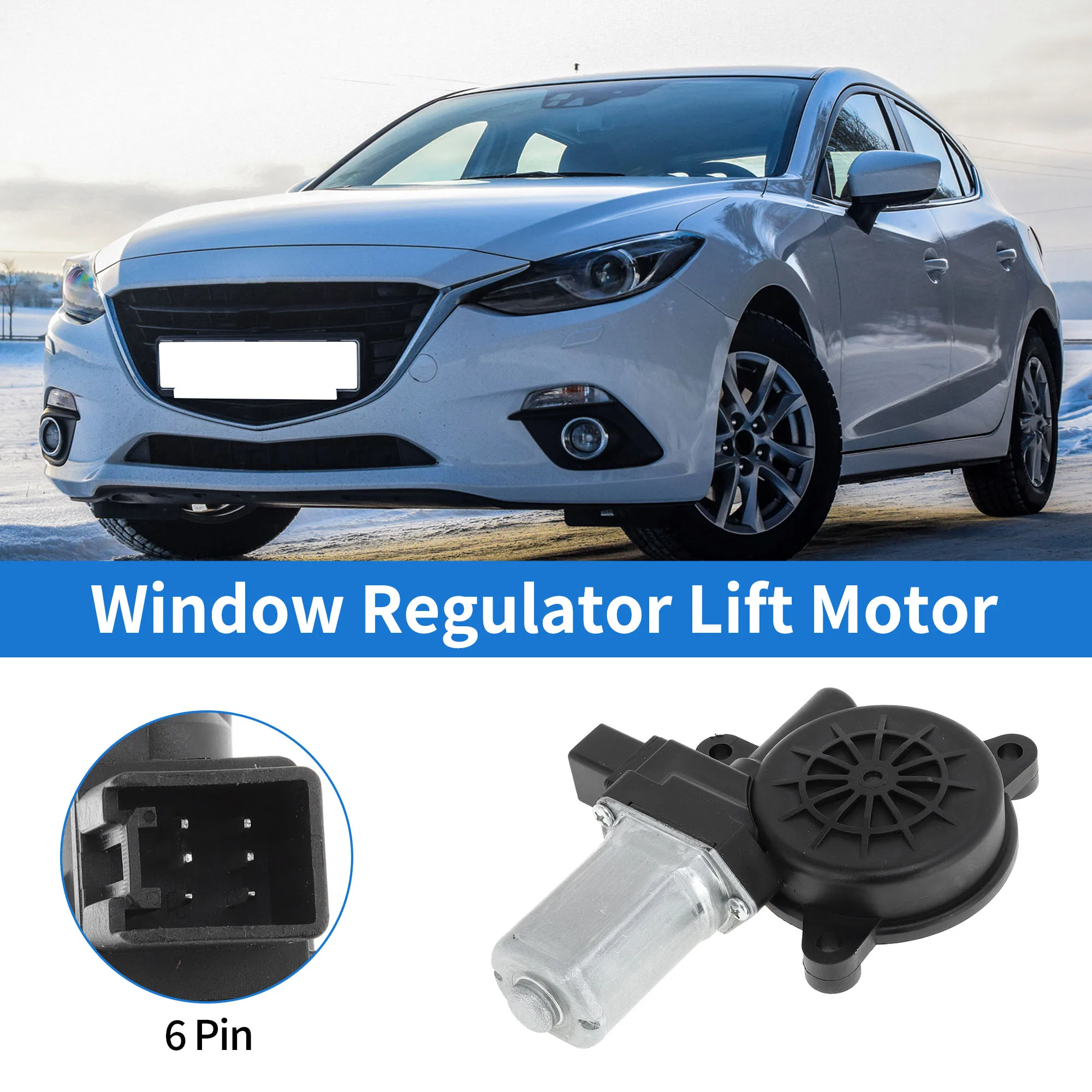 

UXCELL No BHN95958X/85720WB001 Двигатель подъема стеклоподъемника для MAZDA 3 2014-2018