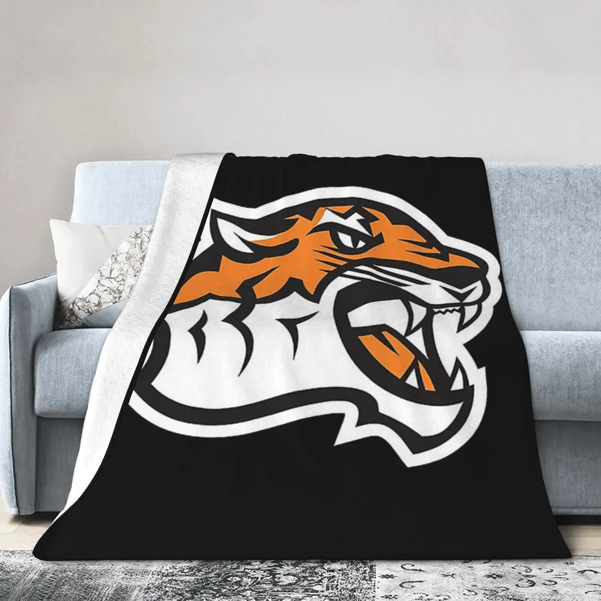 Occidental Tigers Blankets Soft Warm Flannel Throw Blanket Cover for Bed Living room Picnic Travel Home Sofa