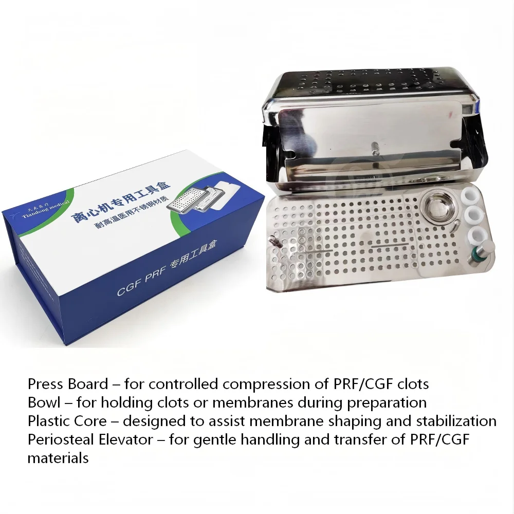 

Dental CGF PRF Instrument Box Centrifuge Instrument Box Implant Surgery Tool Kit Case Implant Surgery Kit Box
