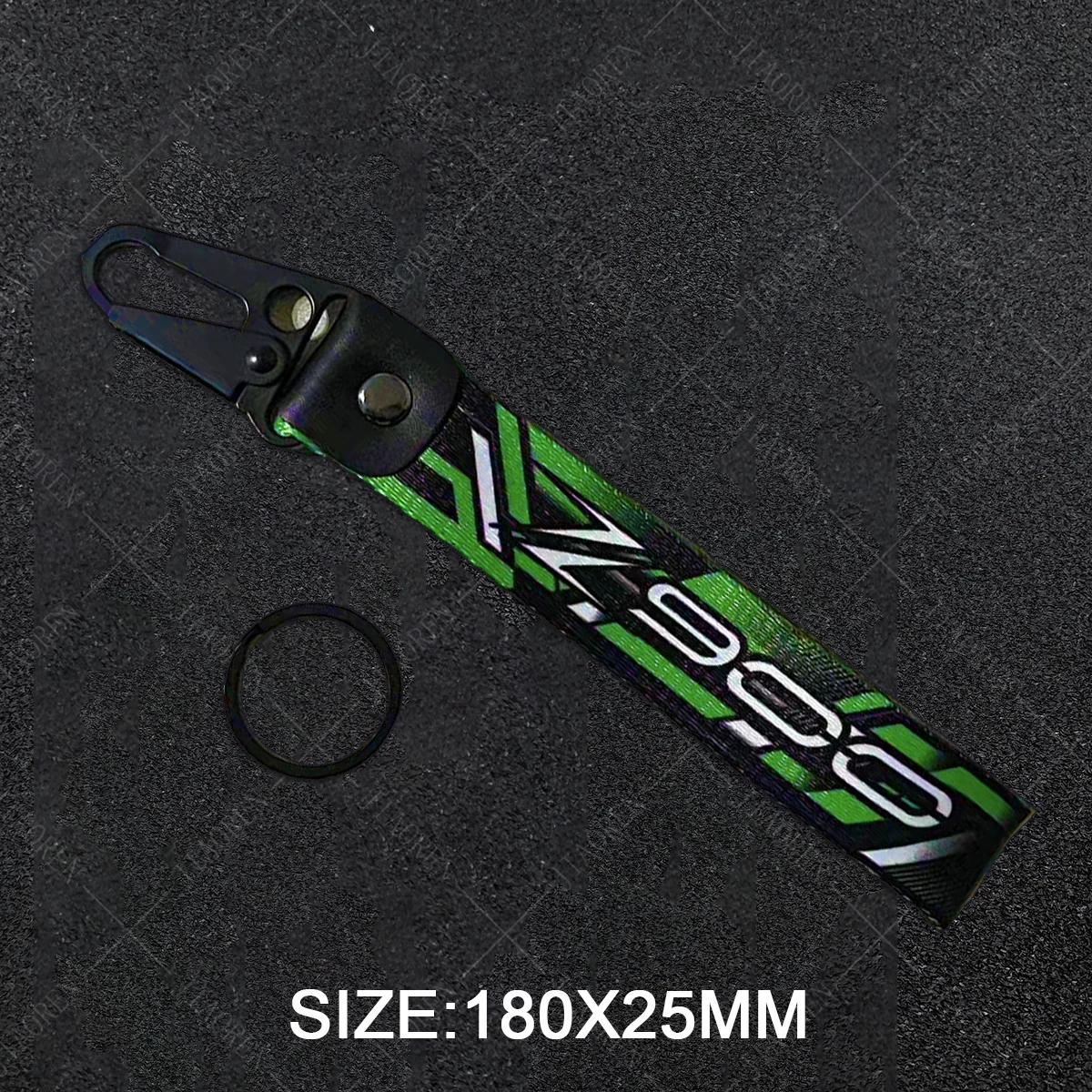 Kawasaki Key Chain Tag Strap Leather Accessories Keytag z900 z1000 z650 ninja 400 z800 Racing Keychain