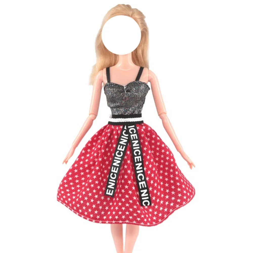 고품질 장난감 드레스 30CM 인형 드레스 수제 컬러풀 1/6 BJD 인형 옷 패션 캐주얼 웨어 소녀 선물