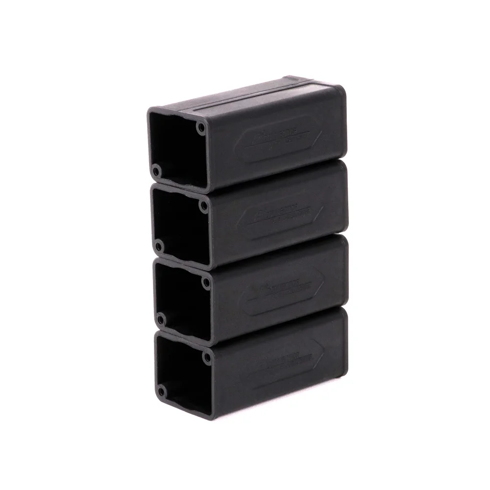 10pcs 65mm Plastic Outter Case for LED Power Connector AC Coupler Adapter Extender Speaker Panel Mount Straight Adapter