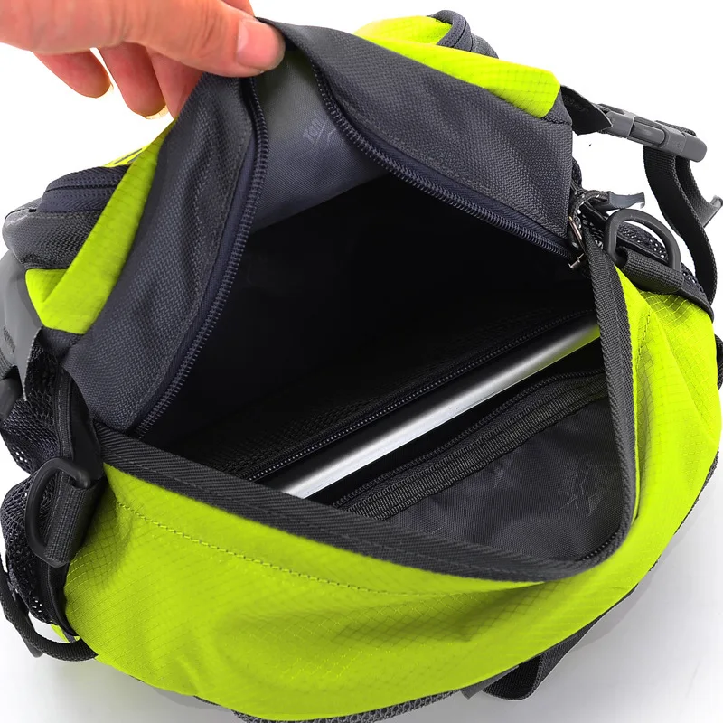 Bolsa de bicicleta grande para homens e mulheres, mochila de ciclismo, ombro cintura, esportes ao ar livre, caminhadas, camping, mochila de bicicleta, 5L