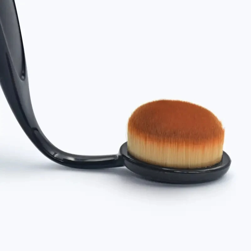 1/2/5/10 Stück großer Foundation-Pinsel in Zahnbürstenform, Make-up-Werkzeug für schnelle und gleichmäßige Auftragung von Cremes und Puder, Kosmetik – Detail 5