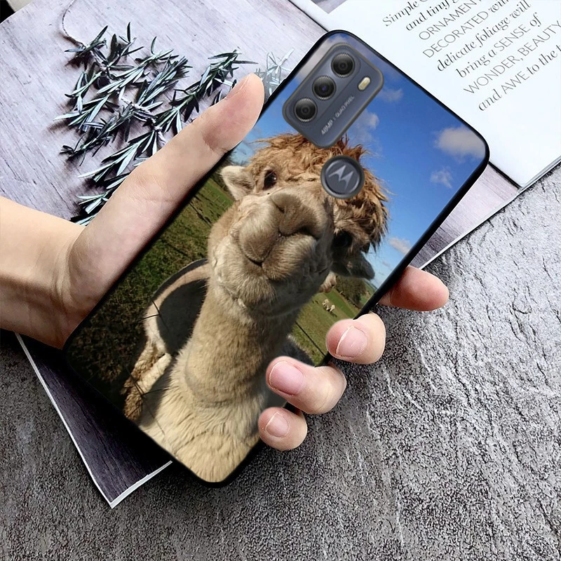 Alpaca Llamas Phone Case For Moto E32 E20 E40 E7 Plus Edge 20 lite 20 Fusion G13 G9Plus GPure GStylus Edge