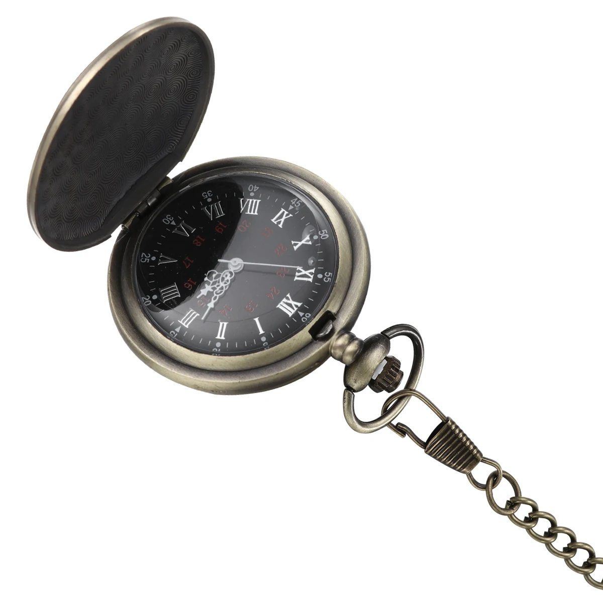 

Vintage Pocket Watch Retro Watches for Men Mechanical Classic Quartz Man Chains
