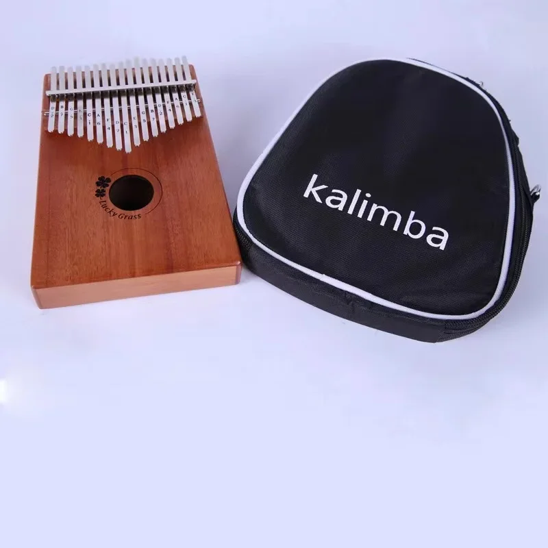 wholesale 17 keys mahogany solid wood kalimba finger piano factory hot sale