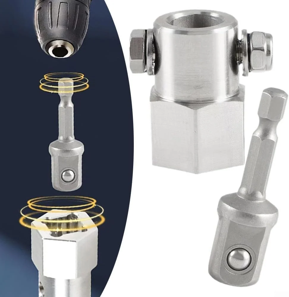

Top Wind Trailer Jack Crank Handle With A 1/2 Inch Socket Adapter Bit Heavy Duty Replacement Part for Camper Jacks