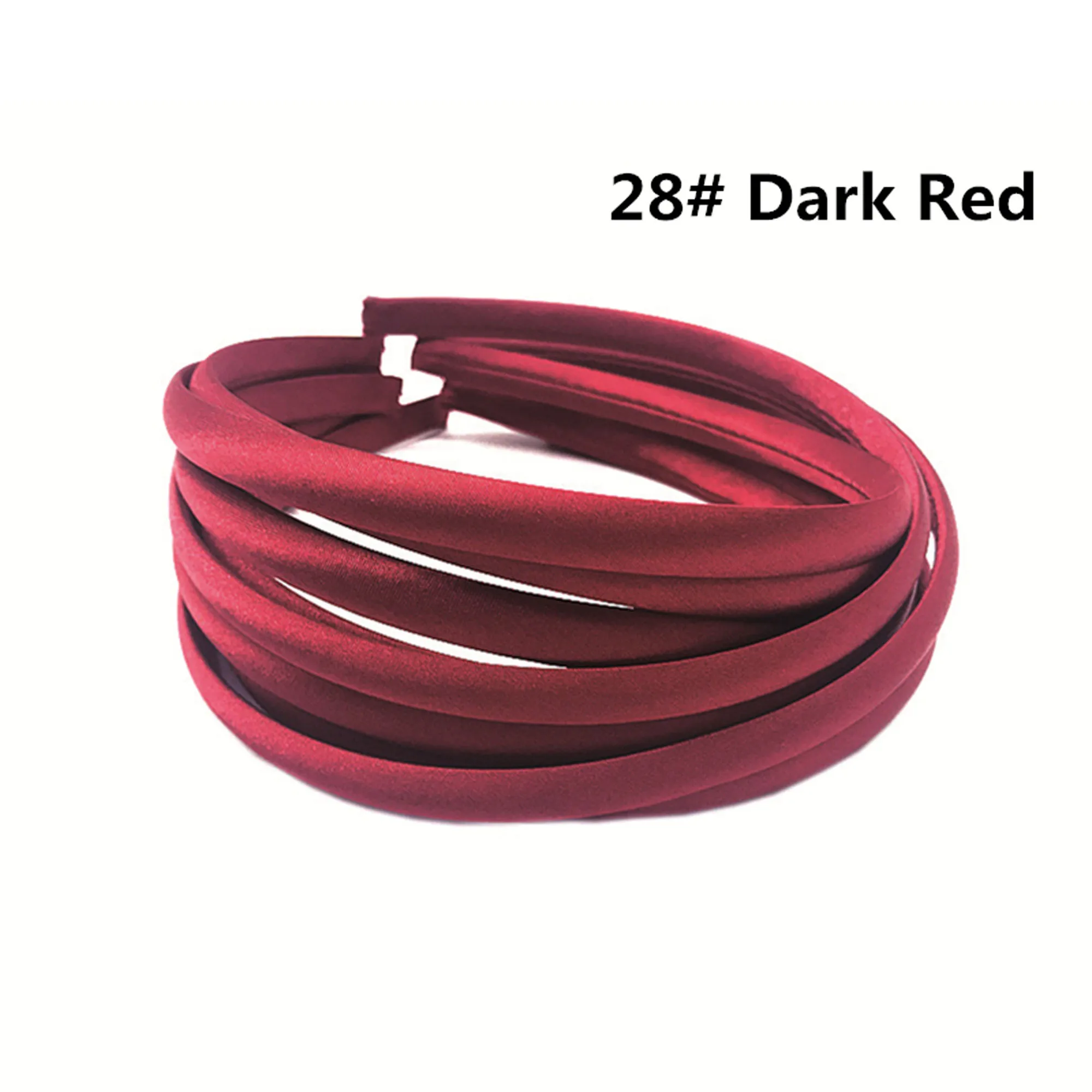 10 Stück/30 Stück mit Stoff überzogenes Haarband, 1 cm, Bonbonfarben, Harz-Stirnband, Mädchen-Haarband für DIY-Kopfbedeckungen, Boutique-Geschenke – Detail 28