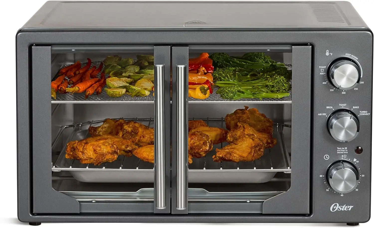 Extra-Large French Door Air Fry Countertop Oven