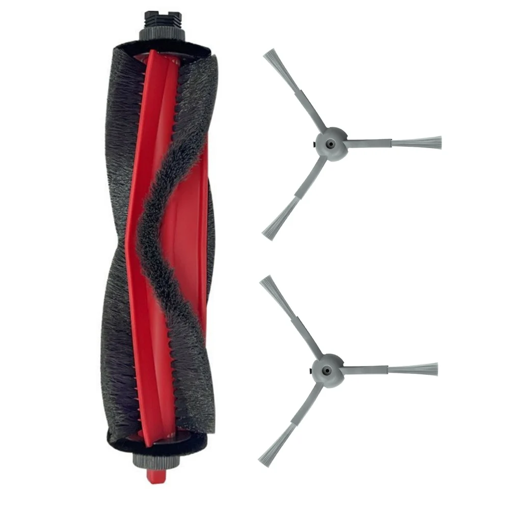 Main Roller And Side Brush Kit For Deerma S30 DEM-S30 Robot Vacuum Cleaner, Nylon Replacement Parts For Efficient Floor Cleaning