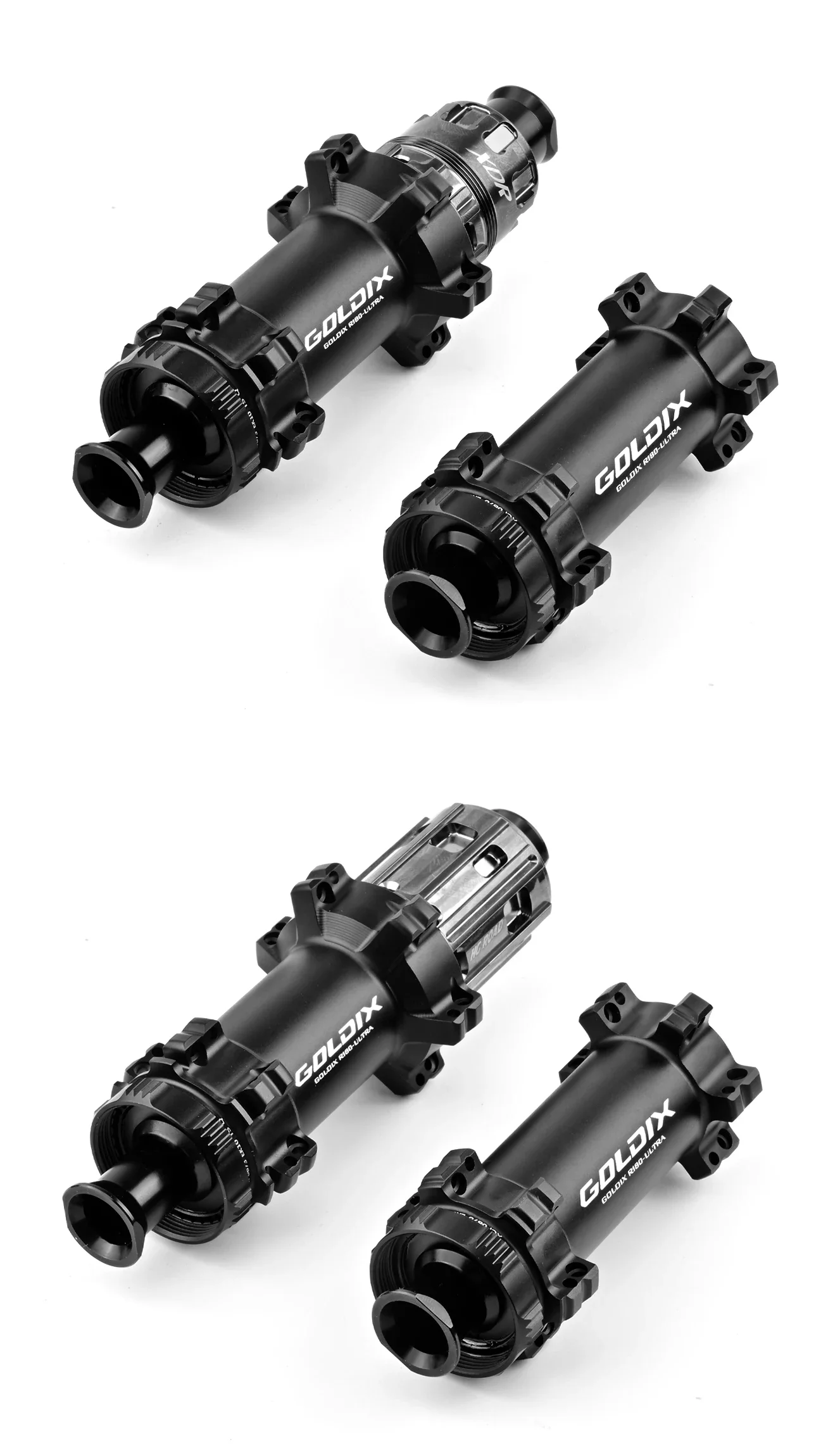 GOLDIX R180ULTRA Ultraleichte Rennradnabe 210g 24H 30T Ratsche TPI-Lager Center Lock Scheibenbremse HG XDR Freilauf Durchgangsachse Naben – Detail 9