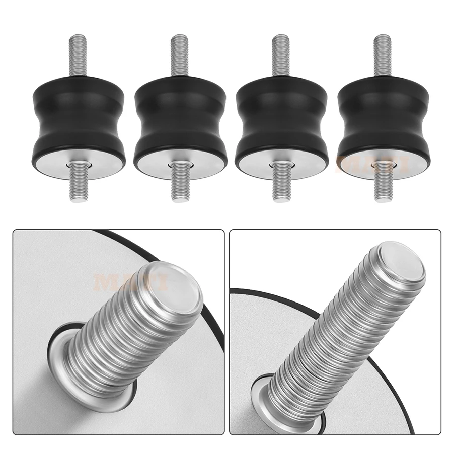 4Pcs Shock Mount for Multiquip MVC80VH/VHW MVC-64VH/VHW MVC70E/EW MVC82VH/VHW