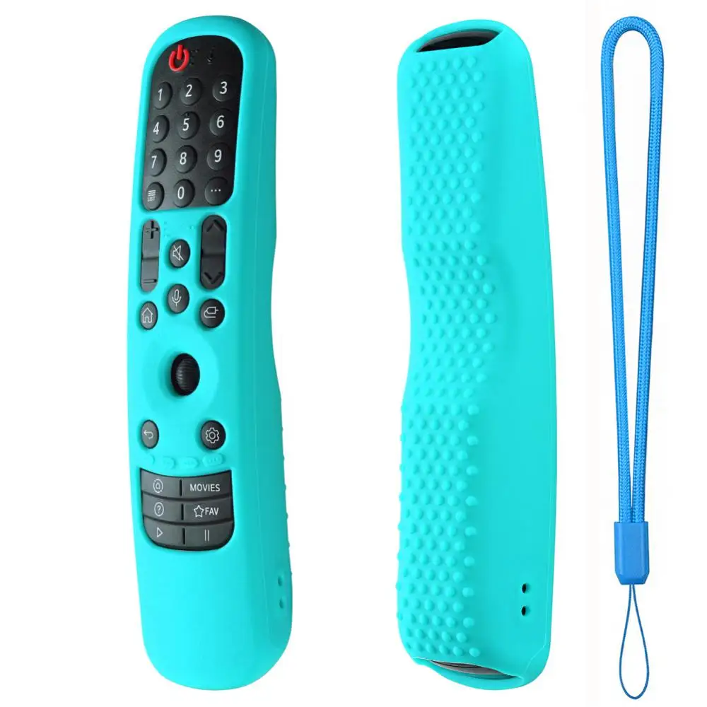 Tv Stick Remote Cover Waterproof And Washable Shockproof 200*45*35mm 7 Colors For Oled Tv Remote An Mr21ga For Mr21ga Soft