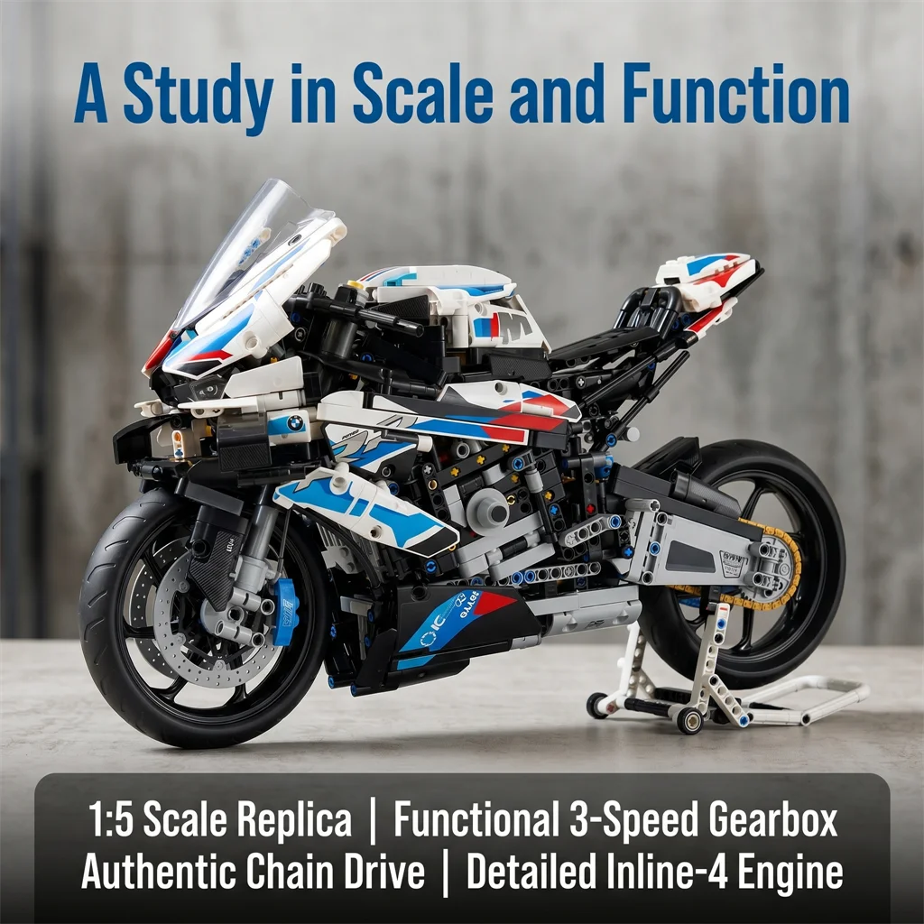 

1920pcs M 1000 RR building blocks set motorcycle Collectible Model puzzle toys sports car gift great idea for Adults Gift