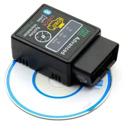 Car OBD2 Scanner Elm327 V2.1 Code Reader OBDII Diagnostic Tool Code Reader For Android Windows Symbian English