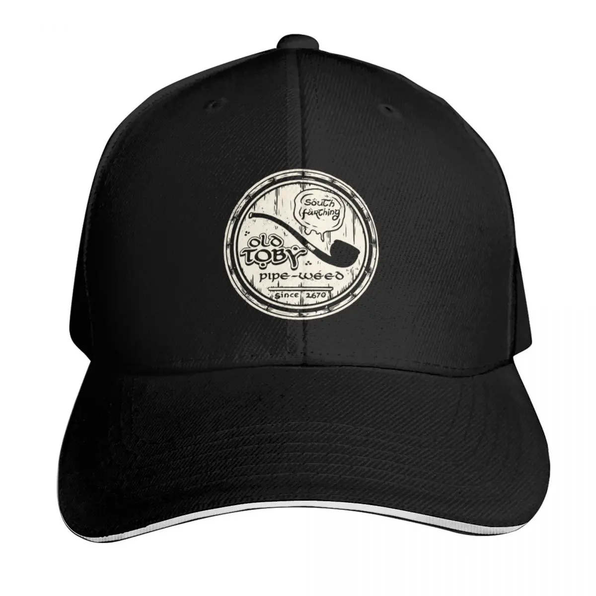 Old Toby pipe-weed Baseball Cap Casual Daily Wear Quick Dry Performance Cotton Twill Breathable