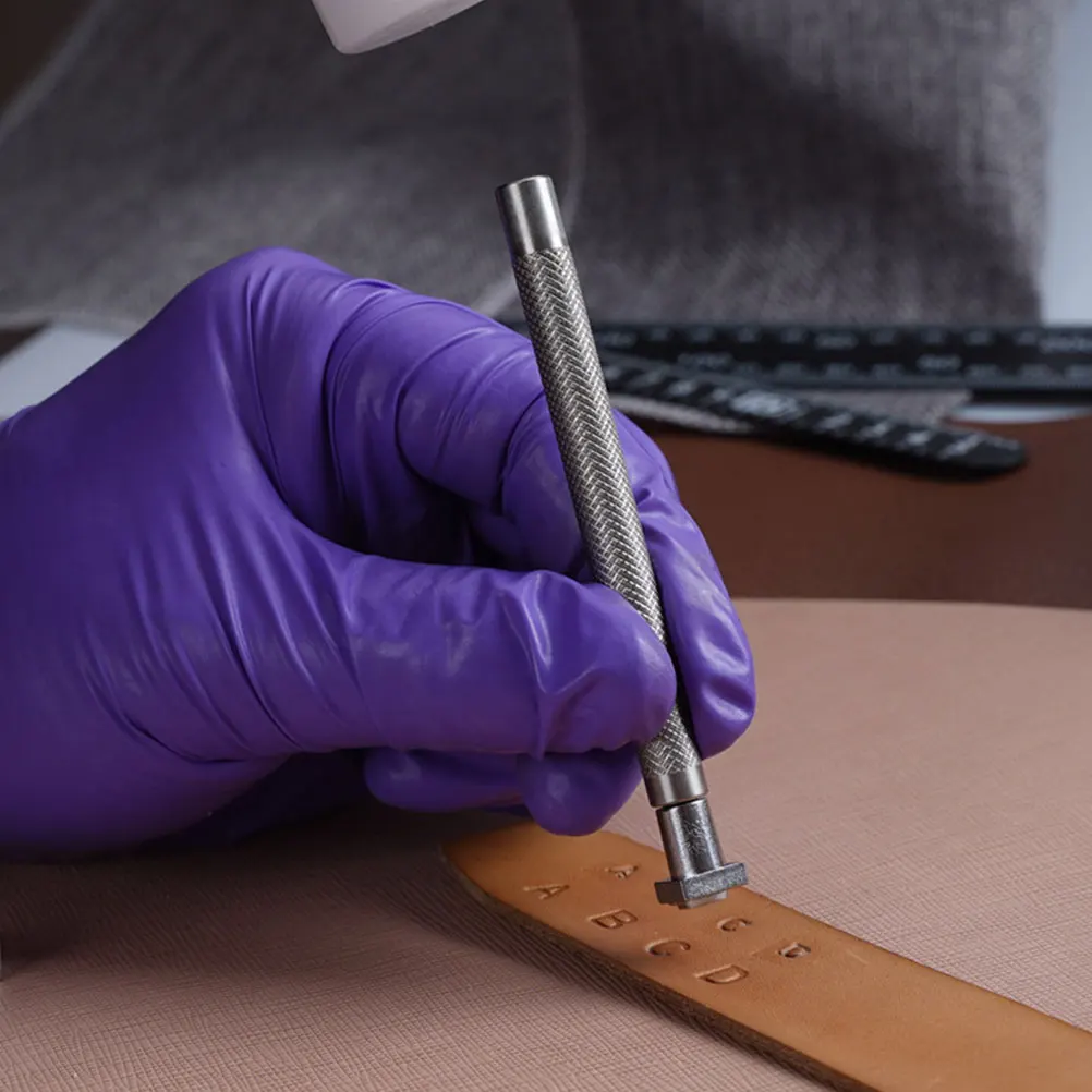 

1 Set Alphabet Stamping Punch Letter Stamper Diy Tool For Handmade Crafts Clear Letters Press Stamp Set Craft