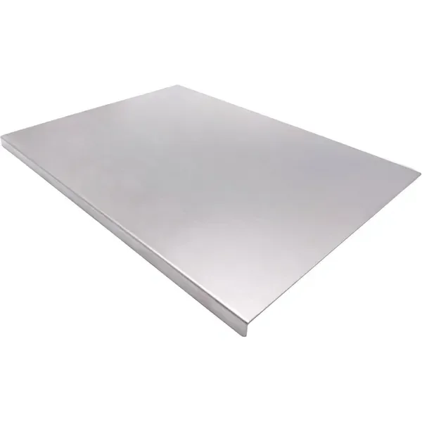 Cutting Boards for Kitchen, Large Stainless Steel Baking Boards with scraper, Suitable for Bread, Meat, Vegetables, (19.7 x 15.7