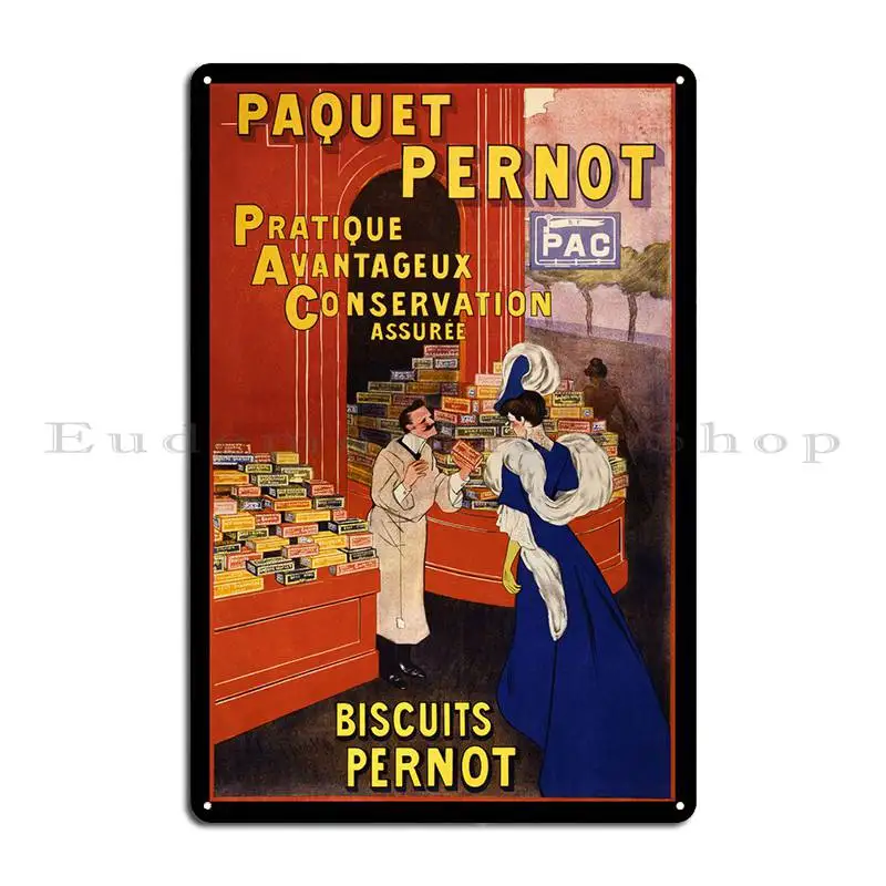 Leonetto Cappiello Pernot Metal Plaque Poster Club Garage Personalized Club Bar Garage Tin Sign Poster