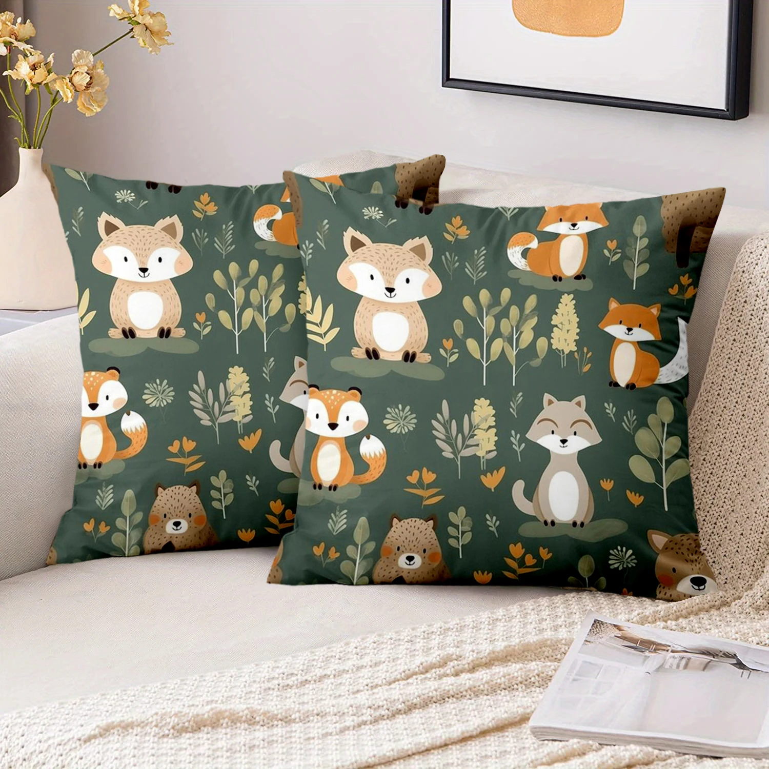 1 Pieces Cute Fox A…