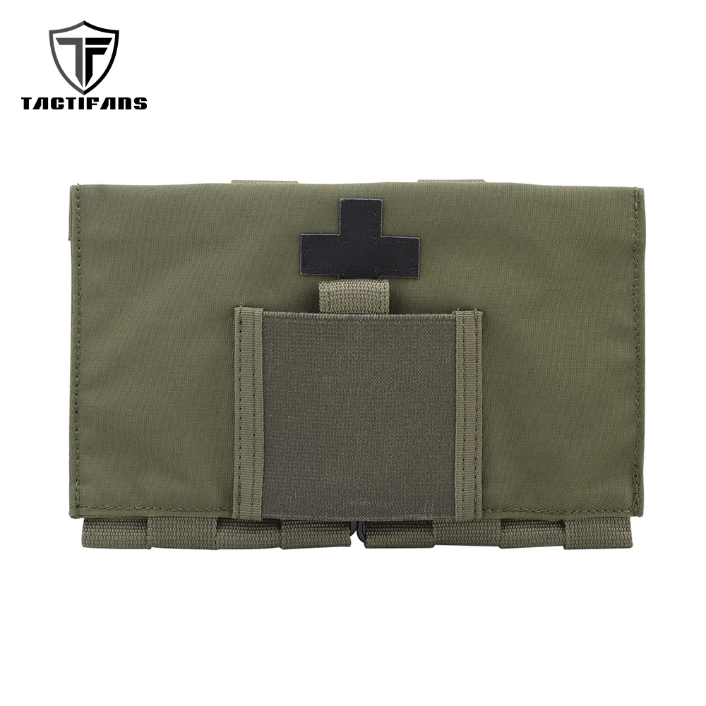 TACTIFANS MED Kit Blowout Pouch IFAK Emergency Kits Storage Pouch MOLLE System Quick Release Strap Hunting Accessories