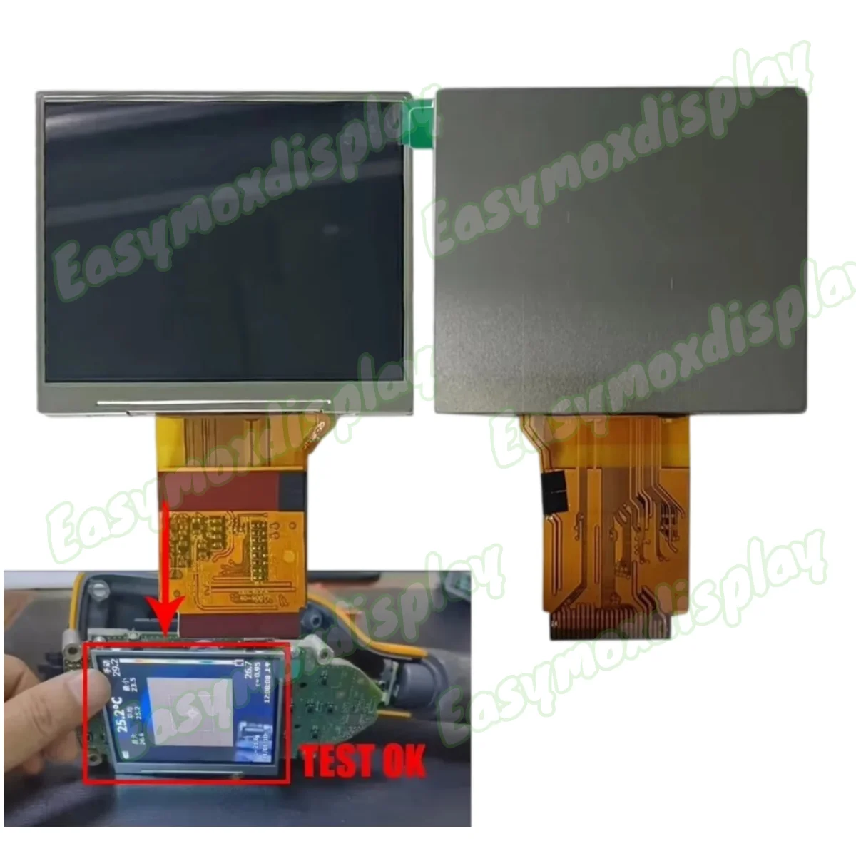 High‑Brightness 3.5 Inch LCD Display Panel For Ti125 Ti90 Ti100 Ti105 Ti110F ET0350A6DM6 Screen Replacement
