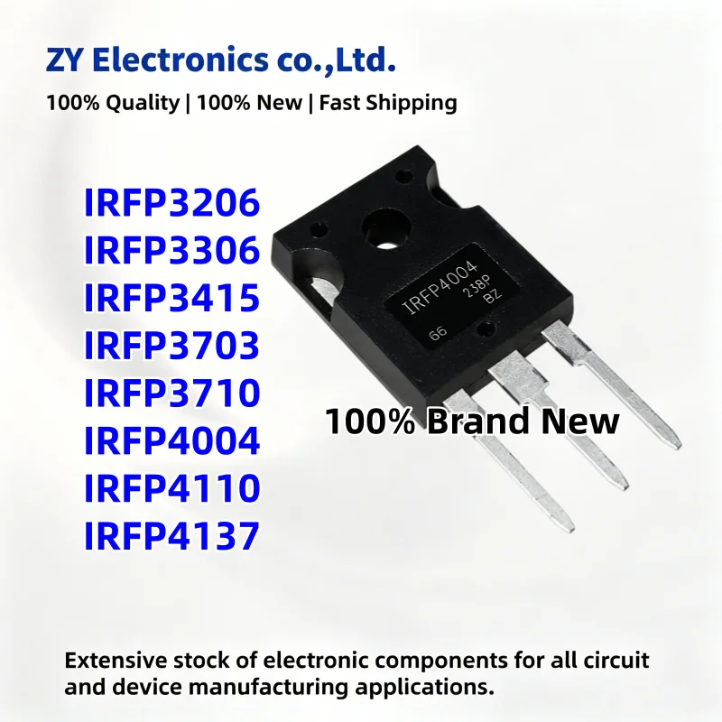5PCS 100% NEW IRFP4137 IRFP4110 IRFP3710 IRFP3306 IRFP3206 IRFP4004 IRFP3415 IRFP3703 TO-247 MOS Transistor