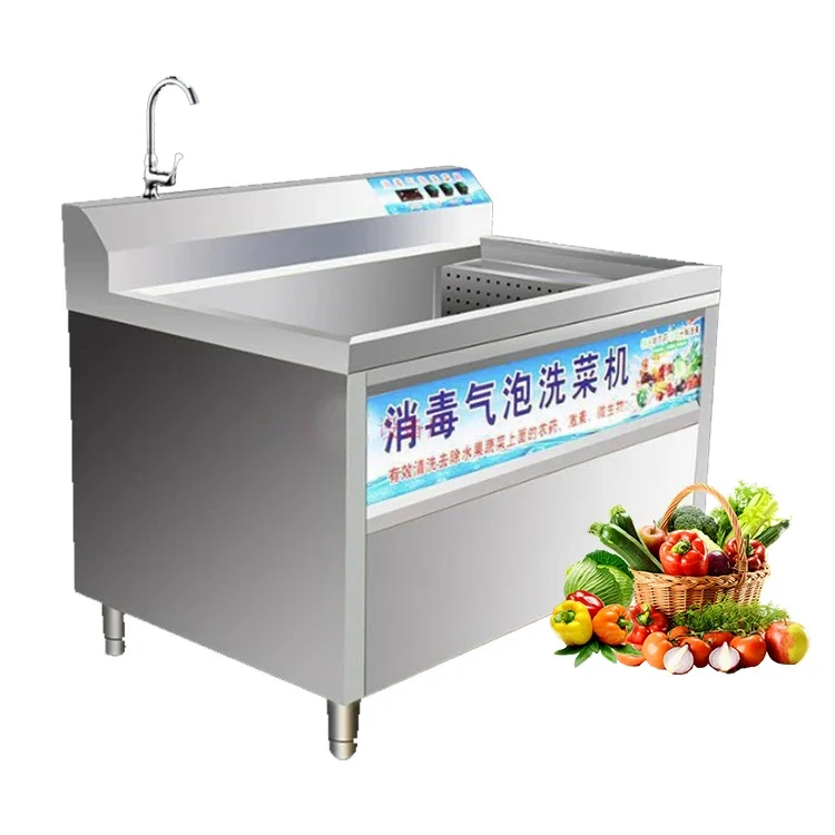 

Professional Full Automatic Vegetable Washer Salad Leaf Vegetables Washing Machine And Drying Line