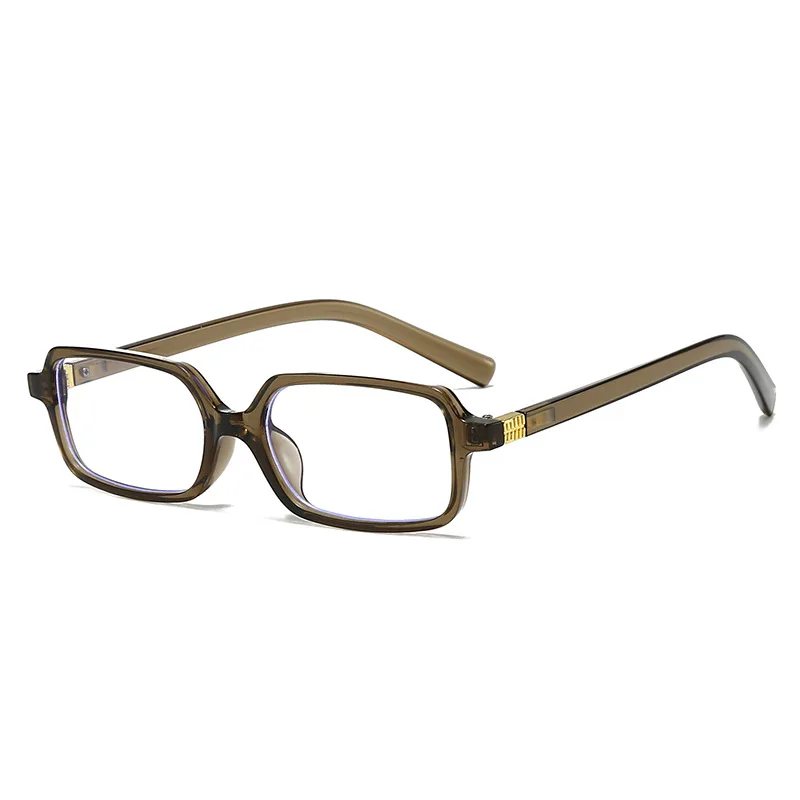 Computer Glasses Frame Women Men Anti Blue Light Rectangle Eyewear Blocking Glasses Optical Spectacle Eyeglass Square view 5