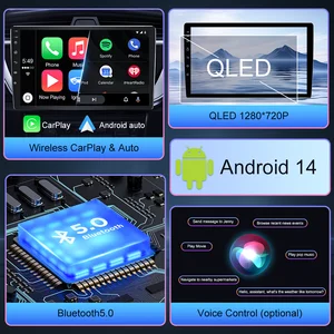 Android 14 Đa phương tiện cho Hyundai i30 1 FD 2007 - 2012 Đơn vị chính Đài phát thanh tự động Stere 8 Doanh số đa phương tiện chính cho HB20 - 7