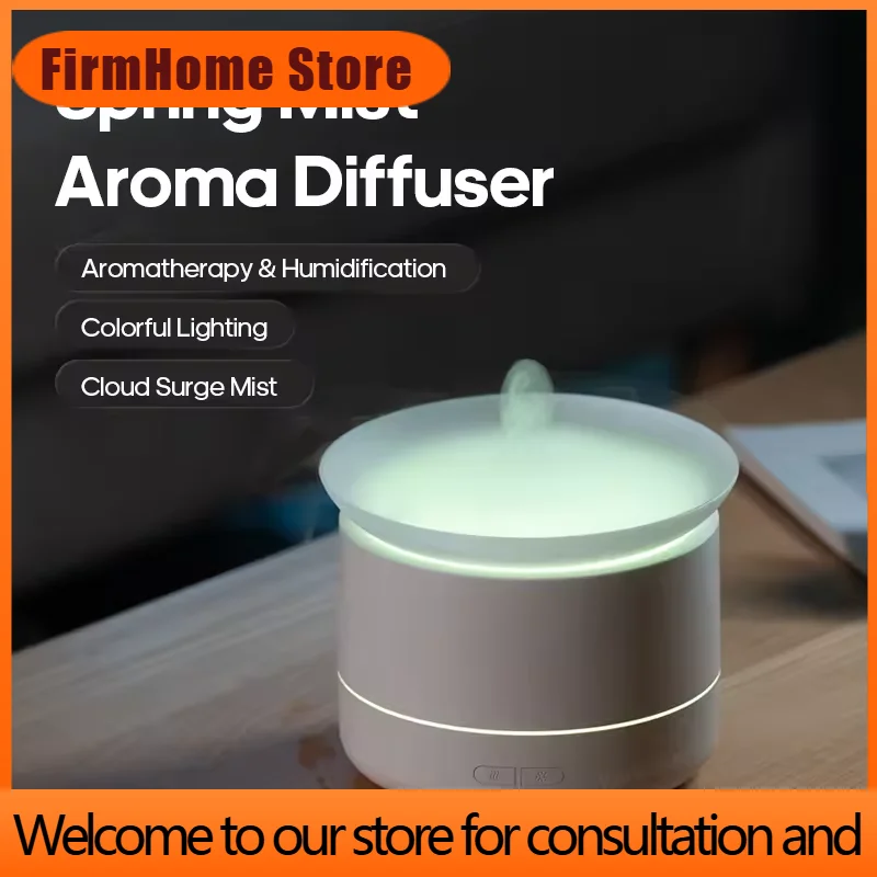 FirmHome StoreNew Mist Spray Surge Aromatherapy Diffuser Essential Oil 200ml USB Humidifier Sprayer Desktop Ornament Creative Gi