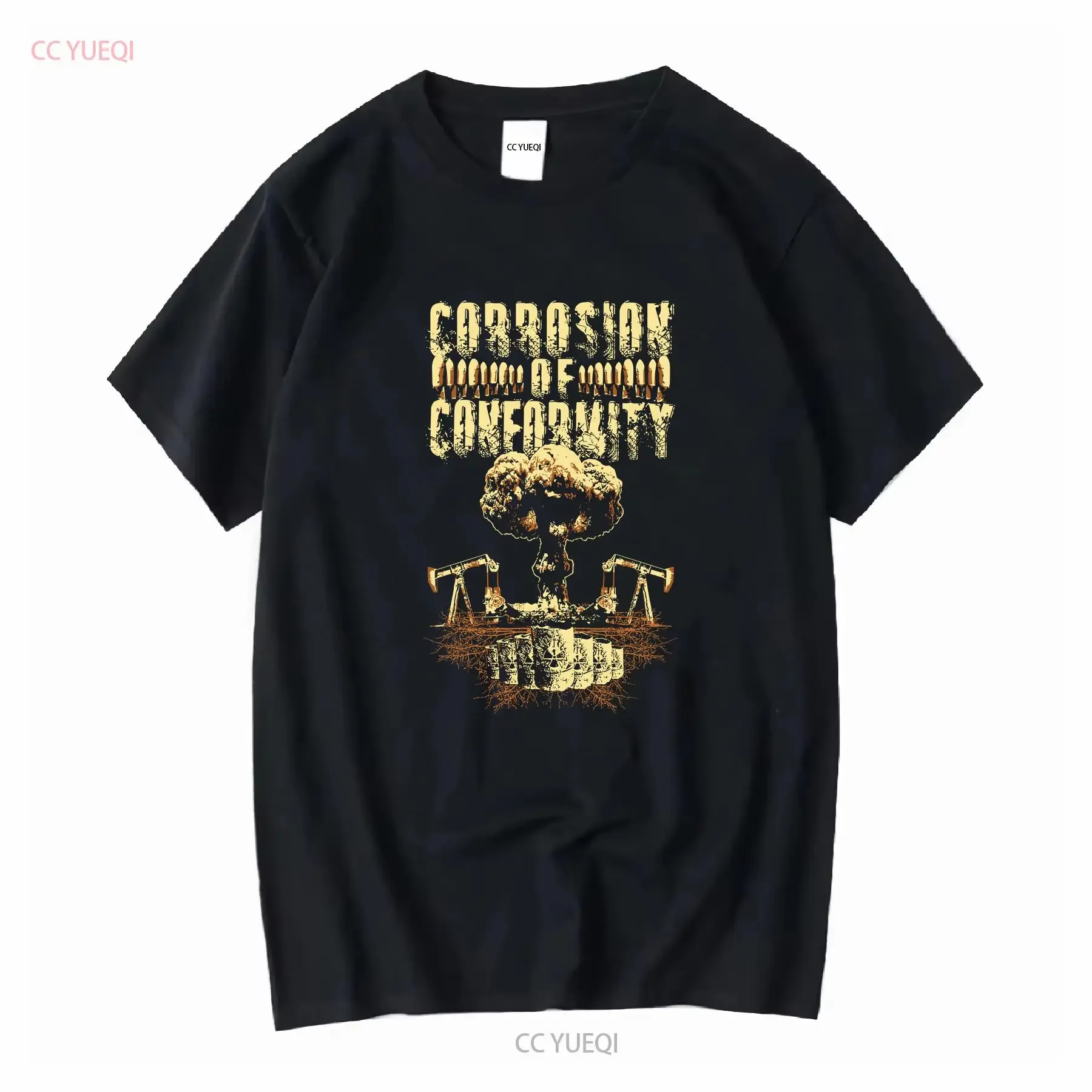 New Hot Corrosion Of Conformity Cotton Black All Size T Shirt BC003 long or short sleeves vintage Washed Unisex graphic Casual
