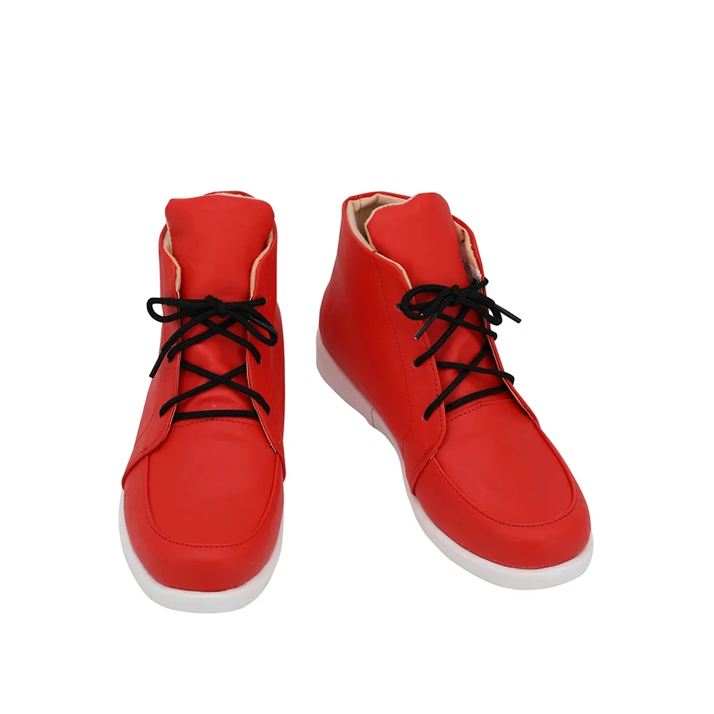 My Hero Academia Tomura Shigaraki Cosplay Boots Red Shoes Boku No Hero Custom Made Shoes (2)