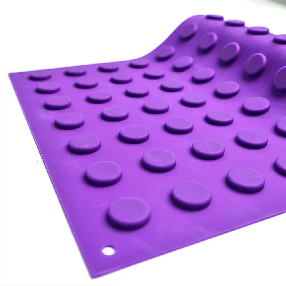 Autoclave-Ready Purple Flexible Silicone Magnetics MAT 30-40CM Non-Slip Reusable Medical Plastic Product