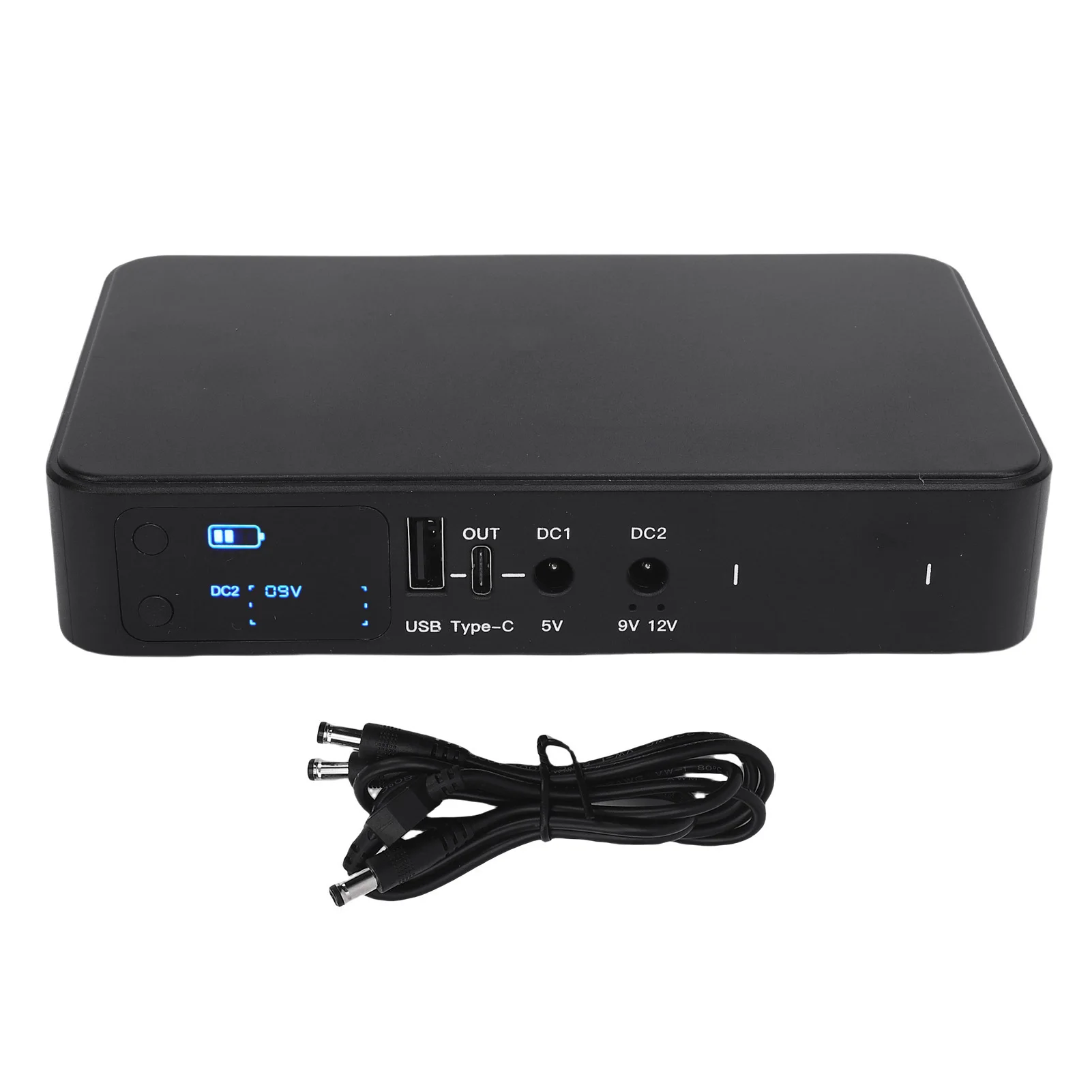 18000 مللي أمبير مصدر طاقة غير منقطع USB Tyрe-C تيار مستمر 5 فولت 9 فولت 12 فولت مخرج UPS بطارية احتياطية لنظام التحكم في الوصول جهاز توجيه الكاميرا