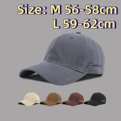 XXL OverSize Baseball Caps Letters Big Head Soft Cotton Extra Large Size Women's Low Profile Golf Hats Big Size Caps For Men
