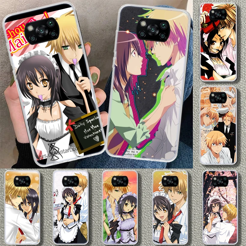 Anime Maid sama kaichou wa Newest Phone Case Cover For Xiaomi Poco X6 X5 X4 X3 Nfc F6 Pro F5 F4 Gt F3 F2 F1 M5S M5 M4 M3 M2 Art 