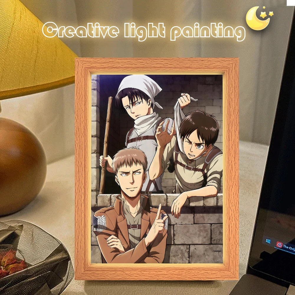 アニメ進撃の巨人-led-三色照明ランプ-usb-プラグパーソナライズされたデスクランプおもちゃクリスマスギフト月光ランプ