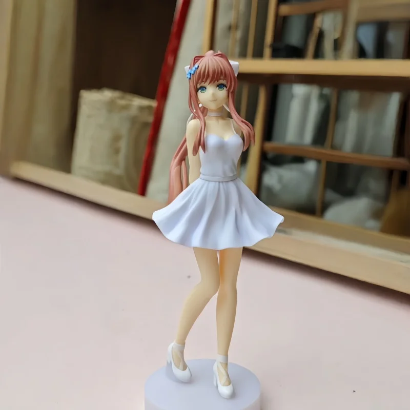 

In Stock Genuine M3 Gsc Pop Up Parade Heartbeat Literature Society Monica Dress Ver Handmade Collection Toy Gifts