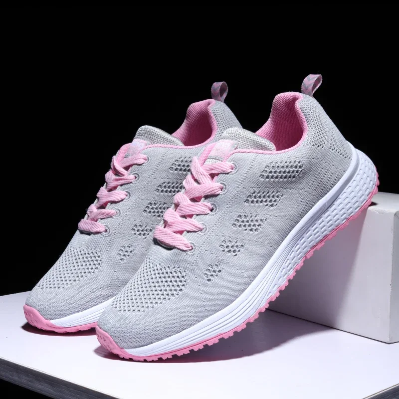 Zapatos con alas para mujer, zapatos deportivos de diseñador de alta calidad, zapatillas informales sin cuero para mujer, zapatillas de deporte de marca de estilo sin cordones, tenis suaves