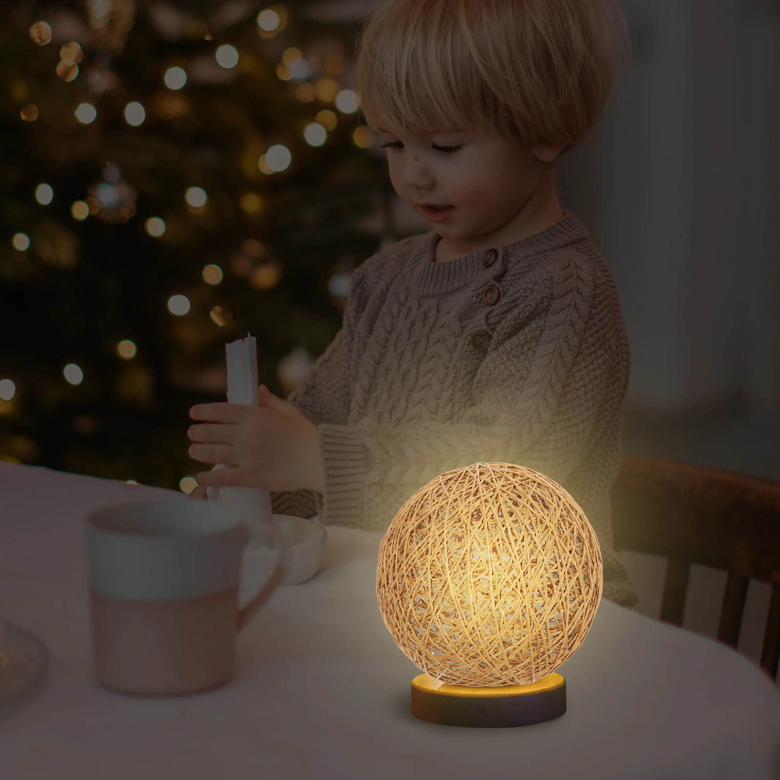 

Rattan Lampshade 15cm Coffee Round Globe Light Shell Cover Ceiling Lamp Shades Chandelier Cover Protective Dust Proof