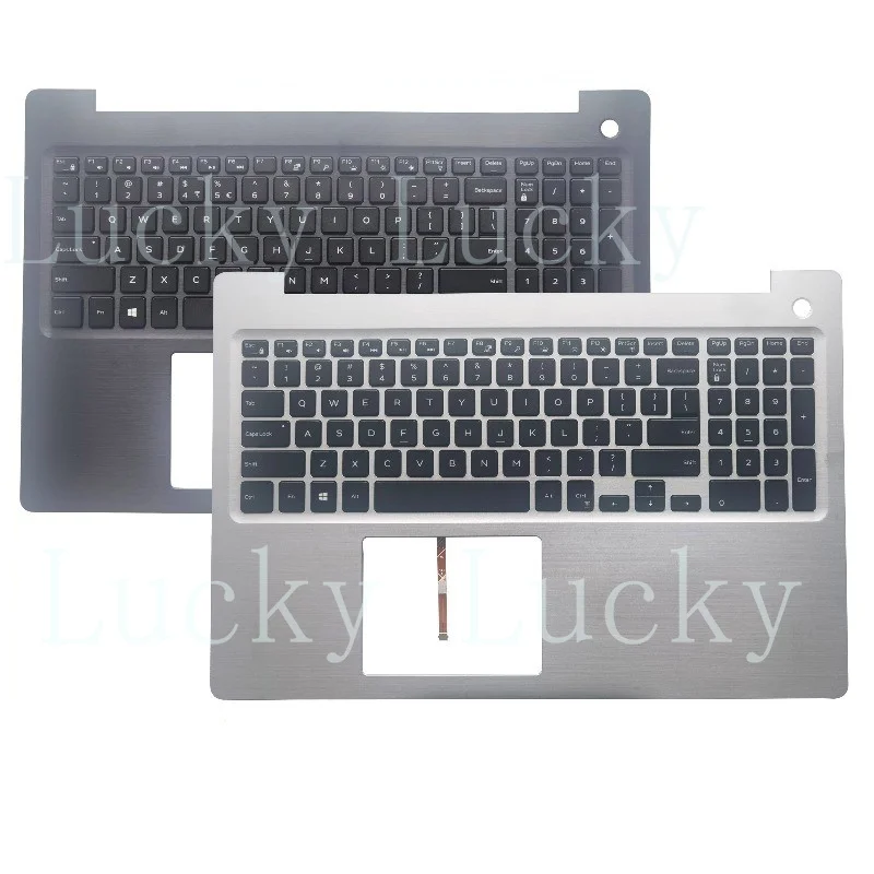 

Клавиатура с подсветкой (US) для DELL Inspiron 15-5000 5575 5570, с подставкой для рук, 0MR2KH 08D7T9