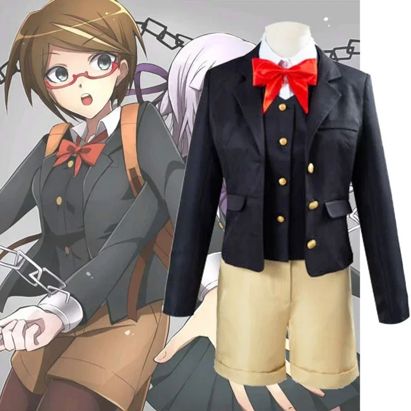 Aboutcos Danganronpa 3 Dangan Ronpa Cos Fog Cut May Rain Knot Cospaly ropa mujer Cos trajes completos conjuntos accesorios
