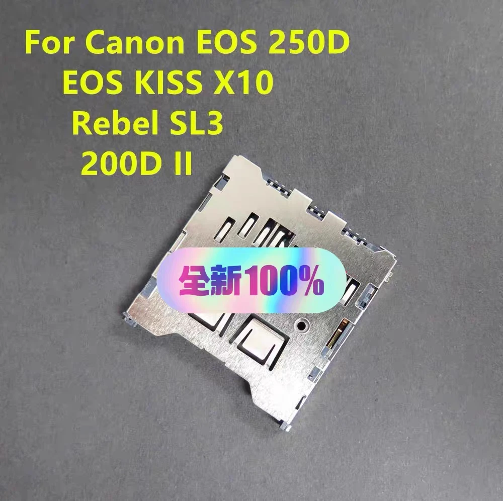 sd-メモリカードスロット修理部品-canon-eos-250d-eos-kiss-x10-rebel-sl3-200d-ii-用