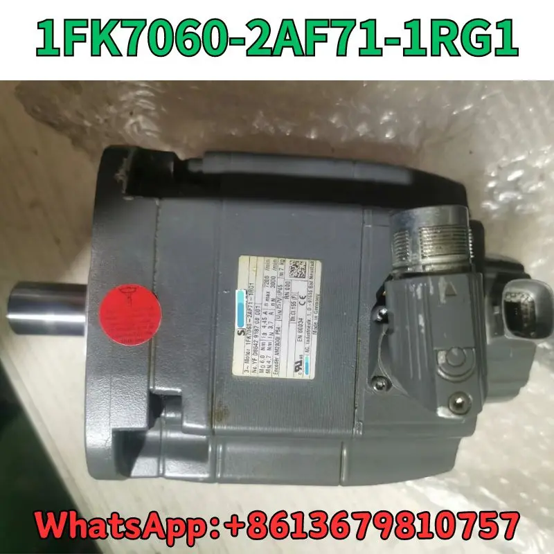 

Used Motor 1FK7060-2AF71-1RG1 test OK Fast Shipping