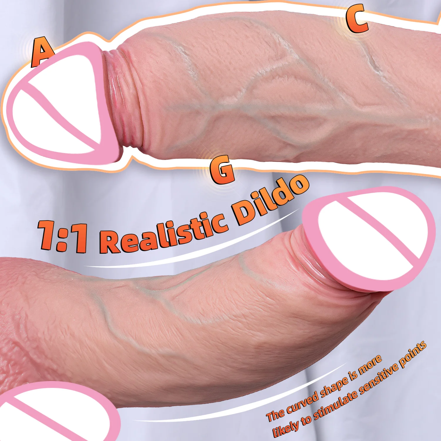 Thick Silicone Penis Realistic Dildos For Women Adult Sex Toys G-spot Prostate Massager Suction Cup Dildo Masturbation Big Dick - view 4