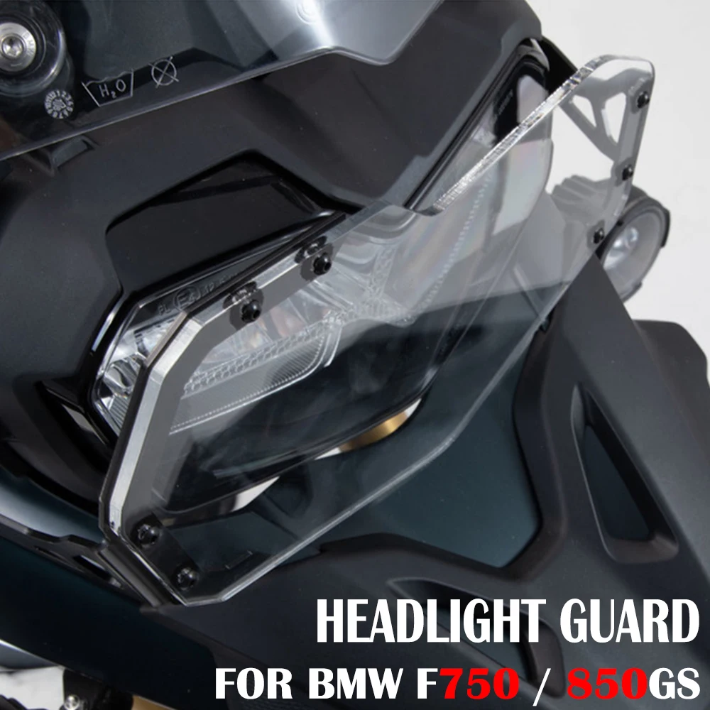 Bmw F750GS F850GS f 750 / 850 gs 2017 2018 2019 2020 2021 pvc newオートバイヘッドライトガードフロントガラスプロテクターカバー